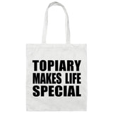 Topiary Makes Life Special - Tote Bag White