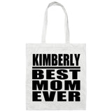 Kimberly Best Mom Ever - Tote Bag White