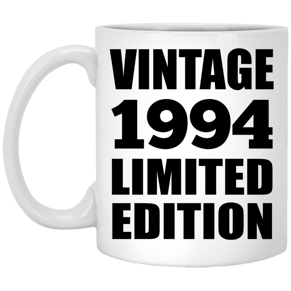 30th Birthday Vintage 1994 Limited Edition - 11oz Coffee Mug