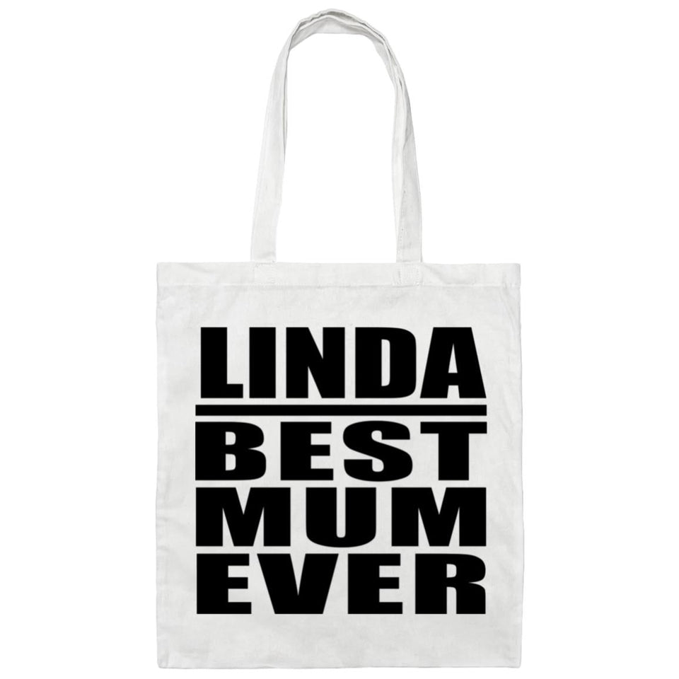 Linda Best Mum Ever - Tote Bag White