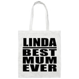 Linda Best Mum Ever - Tote Bag White