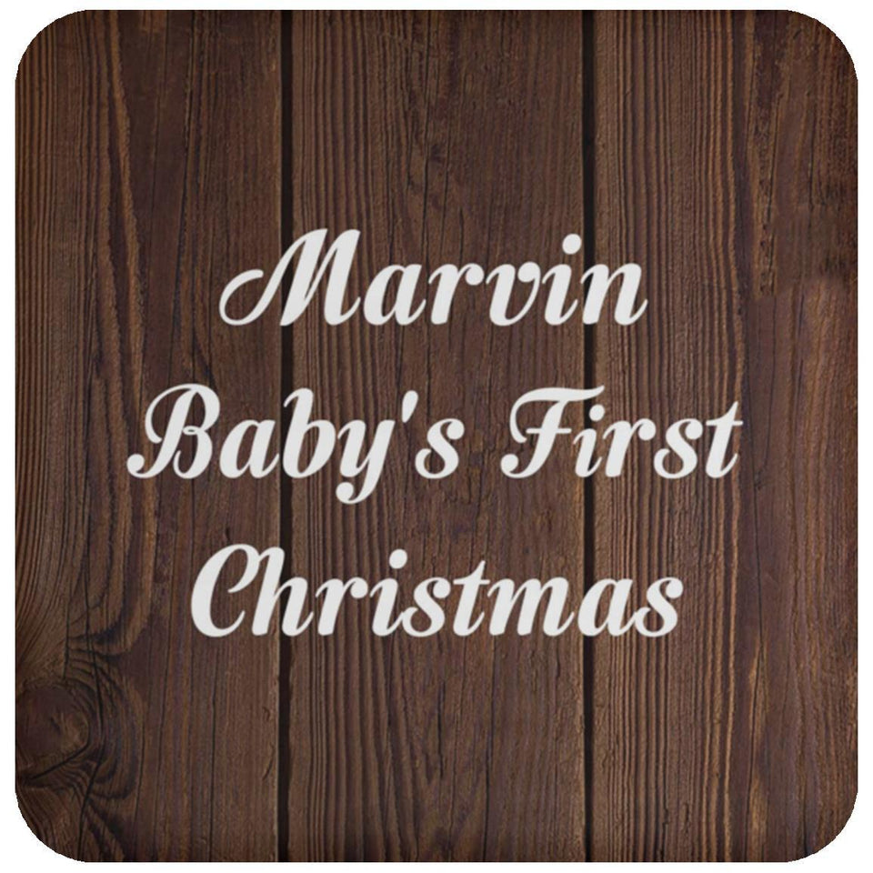 Marvin Baby's First Christmas - Drink Coaster D