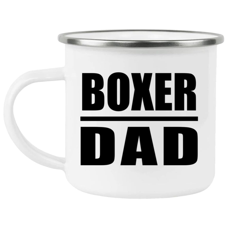 Boxer Dad - 12oz Camping Mug
