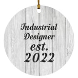 Industrial Designer Established Est. 2022 - Circle Ornament F
