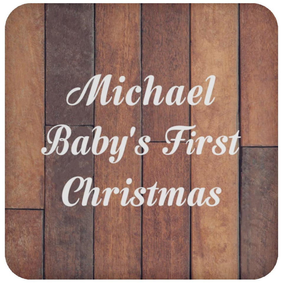 Michael Baby's First Christmas - Drink Coaster E