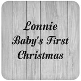 Lonnie Baby's First Christmas - Drink Coaster F