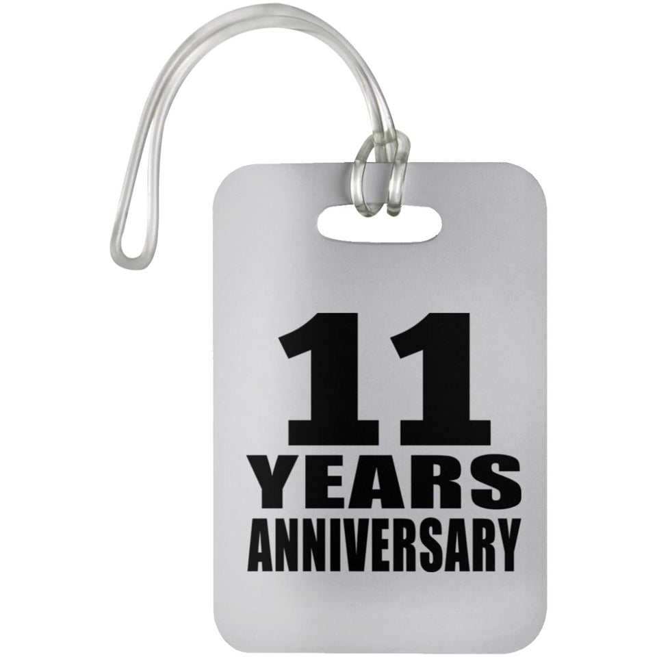 11th Anniversary 11 Years Anniversary - Luggage Bag Tag