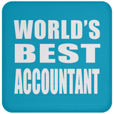 World's Best Accountant - Drink Coaster