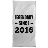 8th Birthday Legendary Since 2016 - Hand Towel