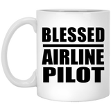 Blessed Airline Pilot - 11oz Coffee Mug