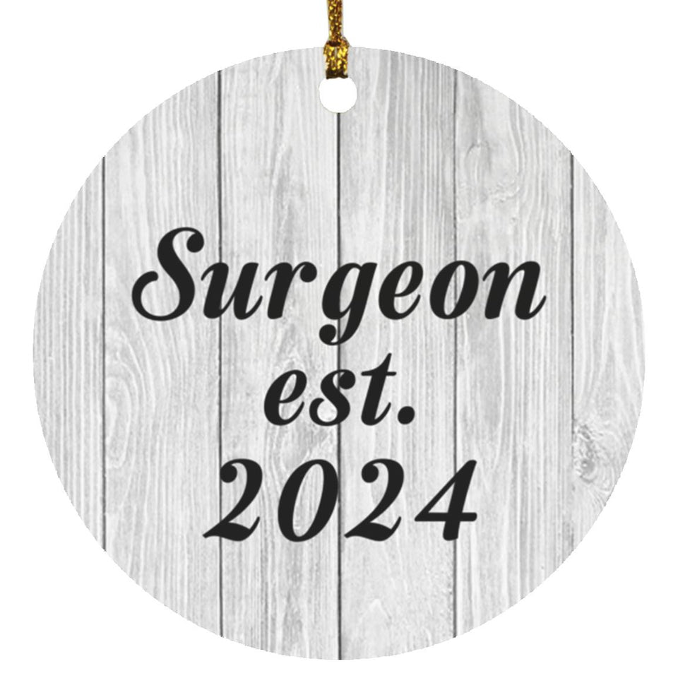 Surgeon Established Est. 2024 - Circle Ornament F