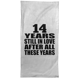 14th Anniversary 14 Years Still In Love After These Years - Hand Towel