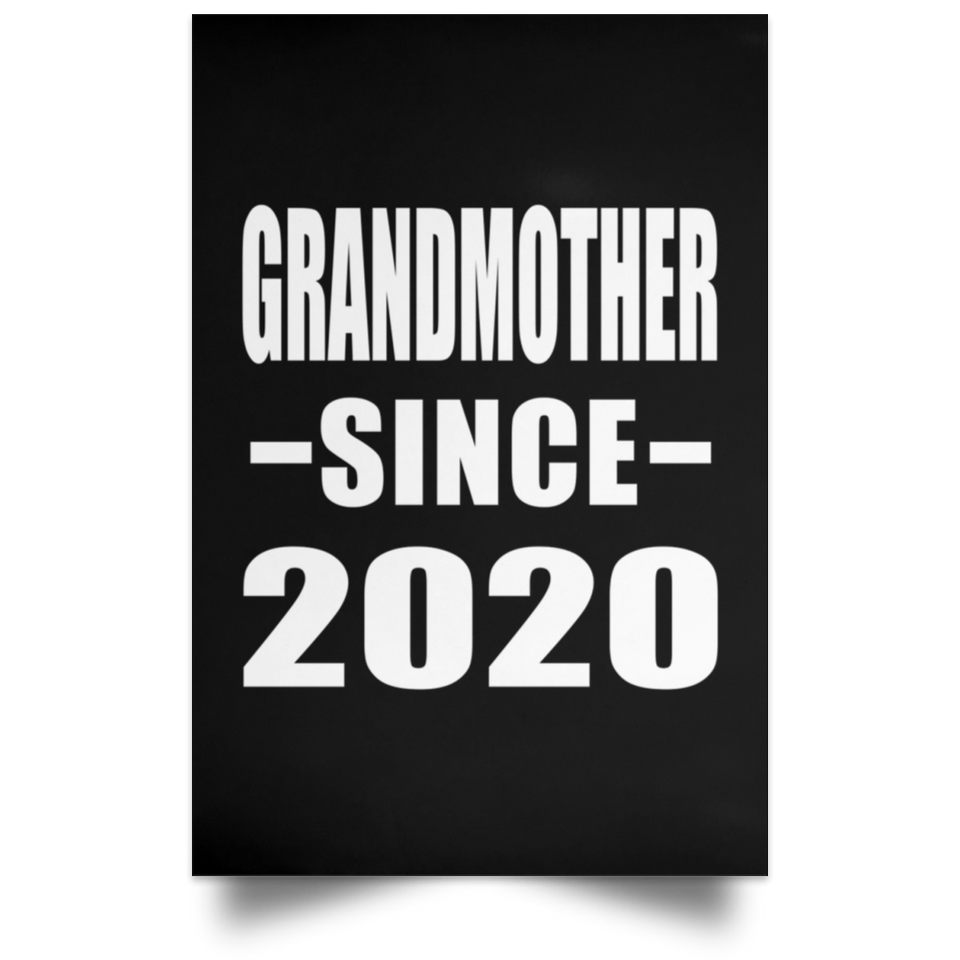 Grandmother Since 2020 - Poster Portrait