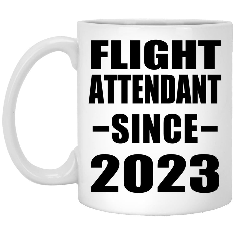 Flight Attendant Since 2023 - 11oz Coffee Mug