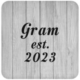 Gram Established Est. 2023 - Drink Coaster F