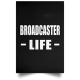 Broadcaster Life - Poster Portrait