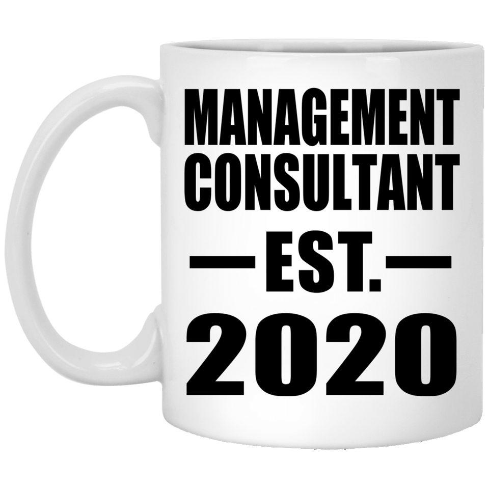 Management Consultant Established EST. 2020 - 11oz Coffee Mug