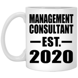Management Consultant Established EST. 2020 - 11oz Coffee Mug