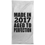 7th Birthday Made In 2017 Aged to Perfection - Hand Towel