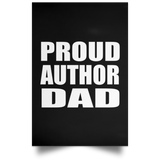 Proud Author Dad - Poster Portrait
