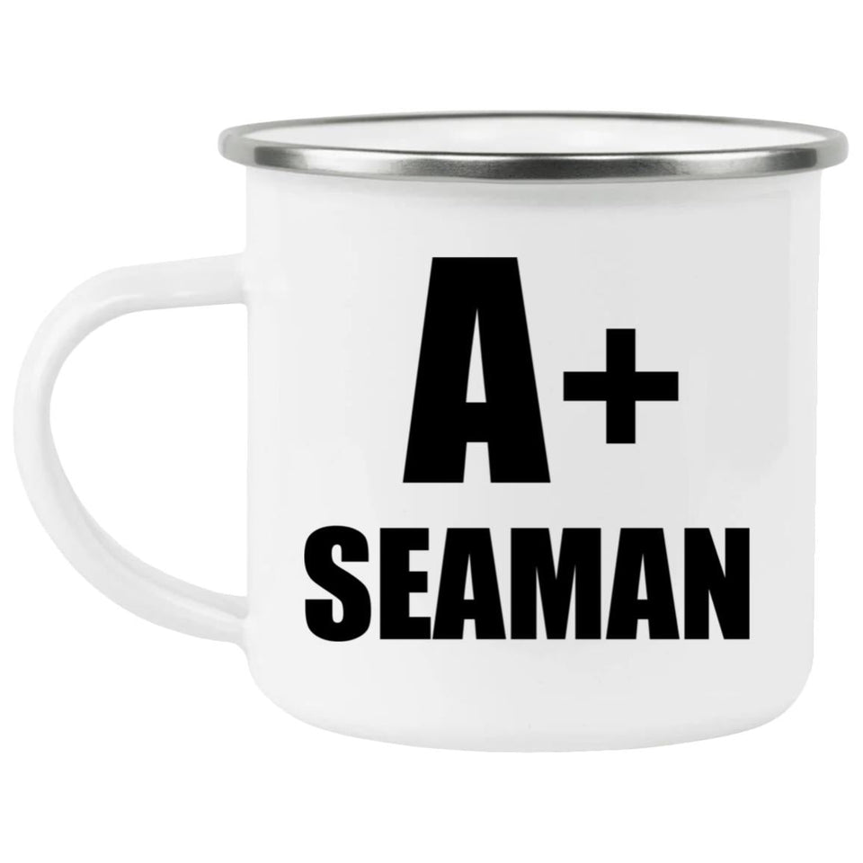 A+ Seaman - 12oz Camping Mug