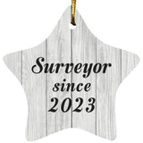 Surveyor Since 2023 - Star Ornament F