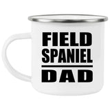 Field Spaniel Dad - 12oz Camping Mug