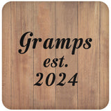 Gramps Established EST. 2024 - Drink Coaster C