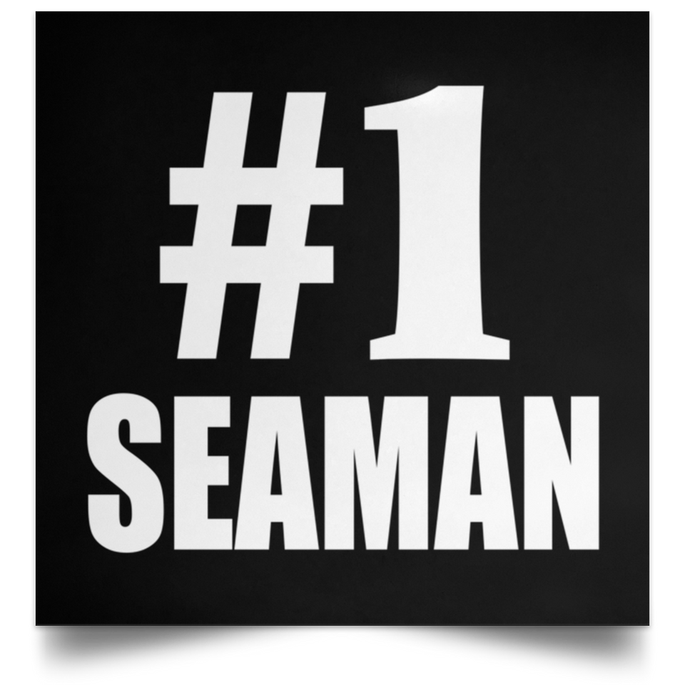 Number One #1 Seaman - Poster Square