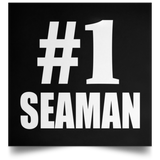 Number One #1 Seaman - Poster Square