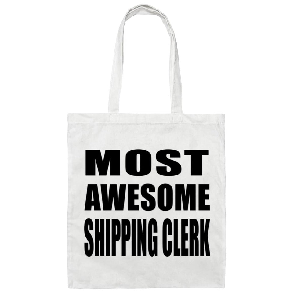 Most Awesome Shipping Clerk - Tote Bag White
