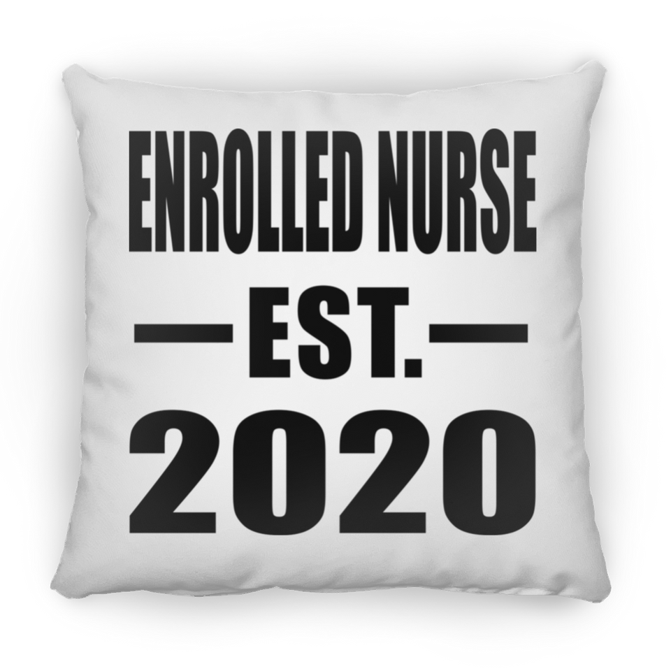Enrolled Nurse Established EST. 2020 - Throw Pillow