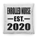 Enrolled Nurse Established EST. 2020 - Throw Pillow