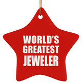 World's Greatest Jeweler - Star Ornament