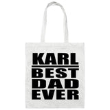 Karl Best Dad Ever - Tote Bag White
