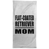 Flat-Coated Retriever Mom - Hand Towel