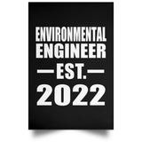 Environmental Engineer Established EST. 2022 - Poster Portrait