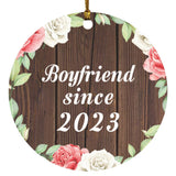 Boyfriend Since 2023 - Circle Ornament A