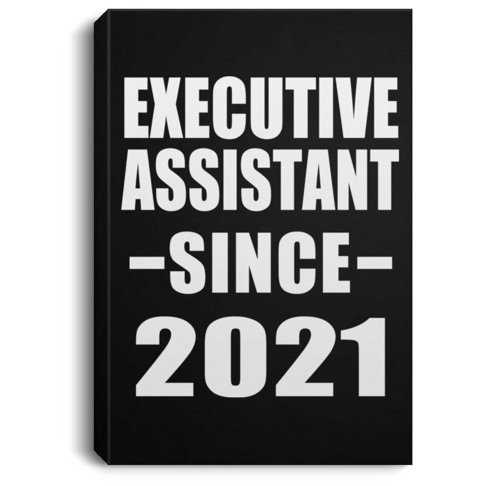 Executive Assistant Since 2021 - Canvas Portrait