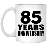 85th Anniversary 85 Years - 11 Oz Coffee Mug