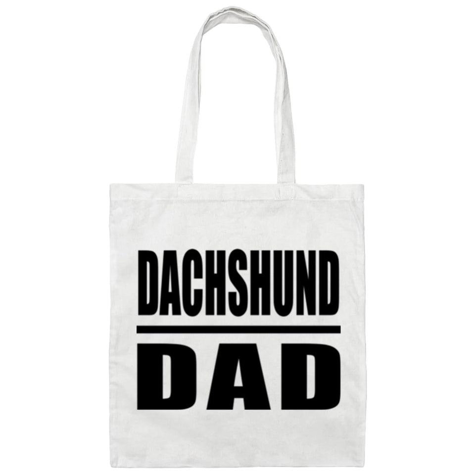 Dachshund Dad - Tote Bag White