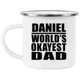 Daniel World's Okayest Dad - 12oz Camping Mug