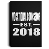 Vocational Counselor Established EST. 2018 - Canvas Portrait