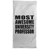Most Awesome University Professor - Hand Towel