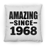 56th Birthday Amazing Since 1968 - Throw Pillow
