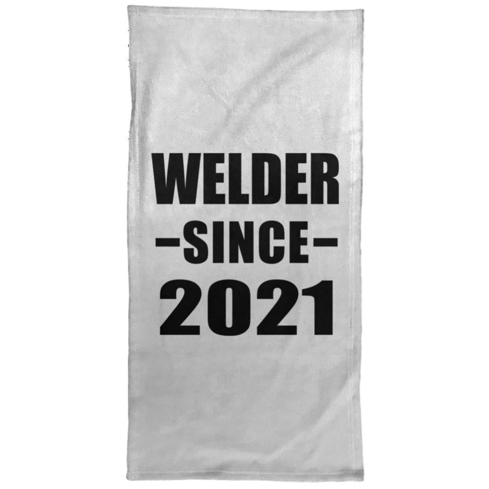 Welder Since 2021 - Hand Towel