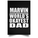 Marvin World's Okayest Dad - Poster Portrait