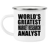 World's Greatest Market Research Analyst - 12oz Camping Mug