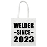 Welder Since 2023 - Tote Bag White