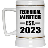 Technical Writer Established EST. 2023 - Beer Stein